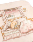 Lil Teddy Twinkle Lil Bear Sugary Pink Blanket