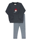 Ely's And Co Autumn Kids Navy 2pc Set