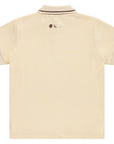 Jaybee Yellow Sand Coconut Short Sleeve Polo