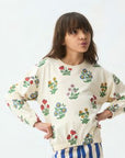 Compania Fantasti Girls Floral Sweatshirt