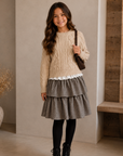 The New Society Wander Check Skirt