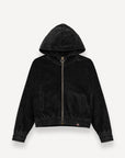 Colmar Velvet Zip Up Hoodie