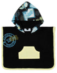 Miss Mini Postcard Swim Boy Poncho