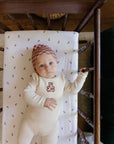 Ely's And Co Velour Plaid Bear Footie + Hat