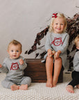 Mini P Velvet Emblem Jumper