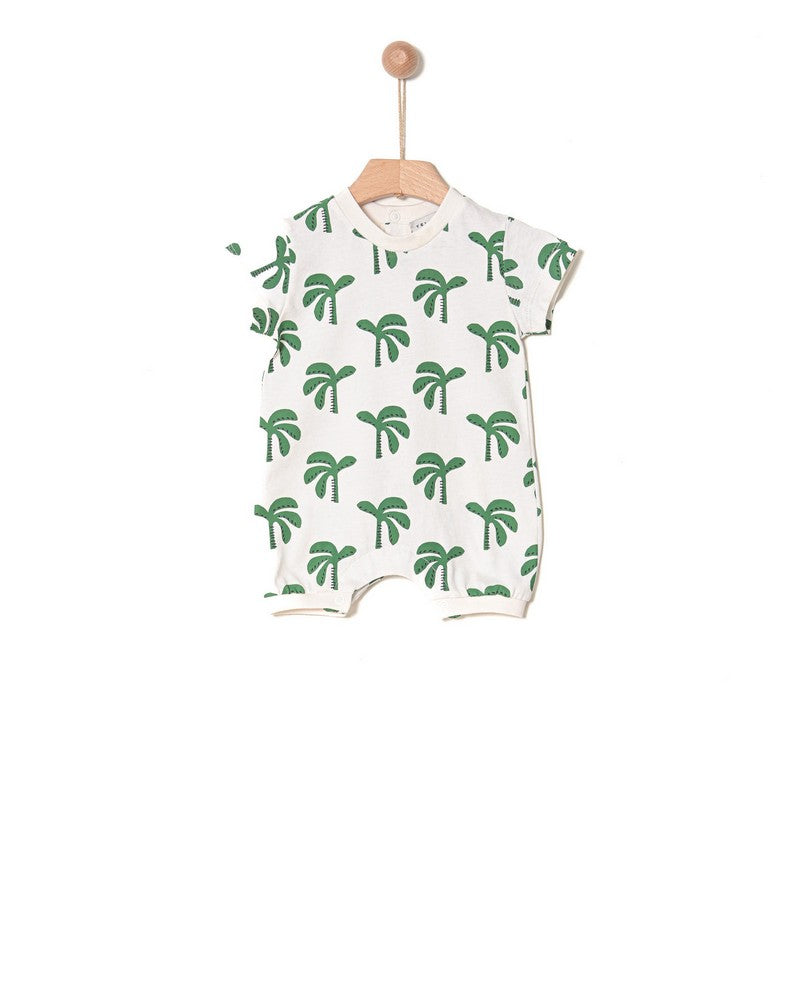 Yell-Oh Palm Trees Romper