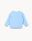 Yell-Oh Blue Printed Baby Sweatshirt