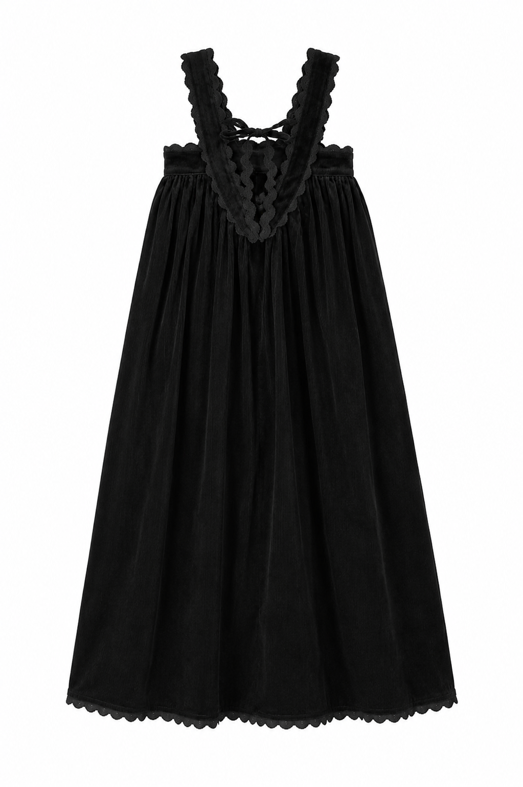 Ann Of Nan Ric Rac Trim Maxi Robe