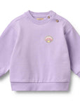 Wheat Baby Lilac Sweatshirt