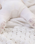 Milk Denmark Embroidered Footie + Hat
