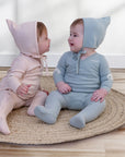 Milk Denmark Cherish Wrap Patch Footie + Hat