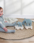 Milk Denmark Cherish Wrap Patch Footie + Hat