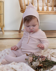 Milk Denmark Cherish Wrap Patch Footie + Hat