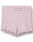 Wheat Lavender Shorts Set