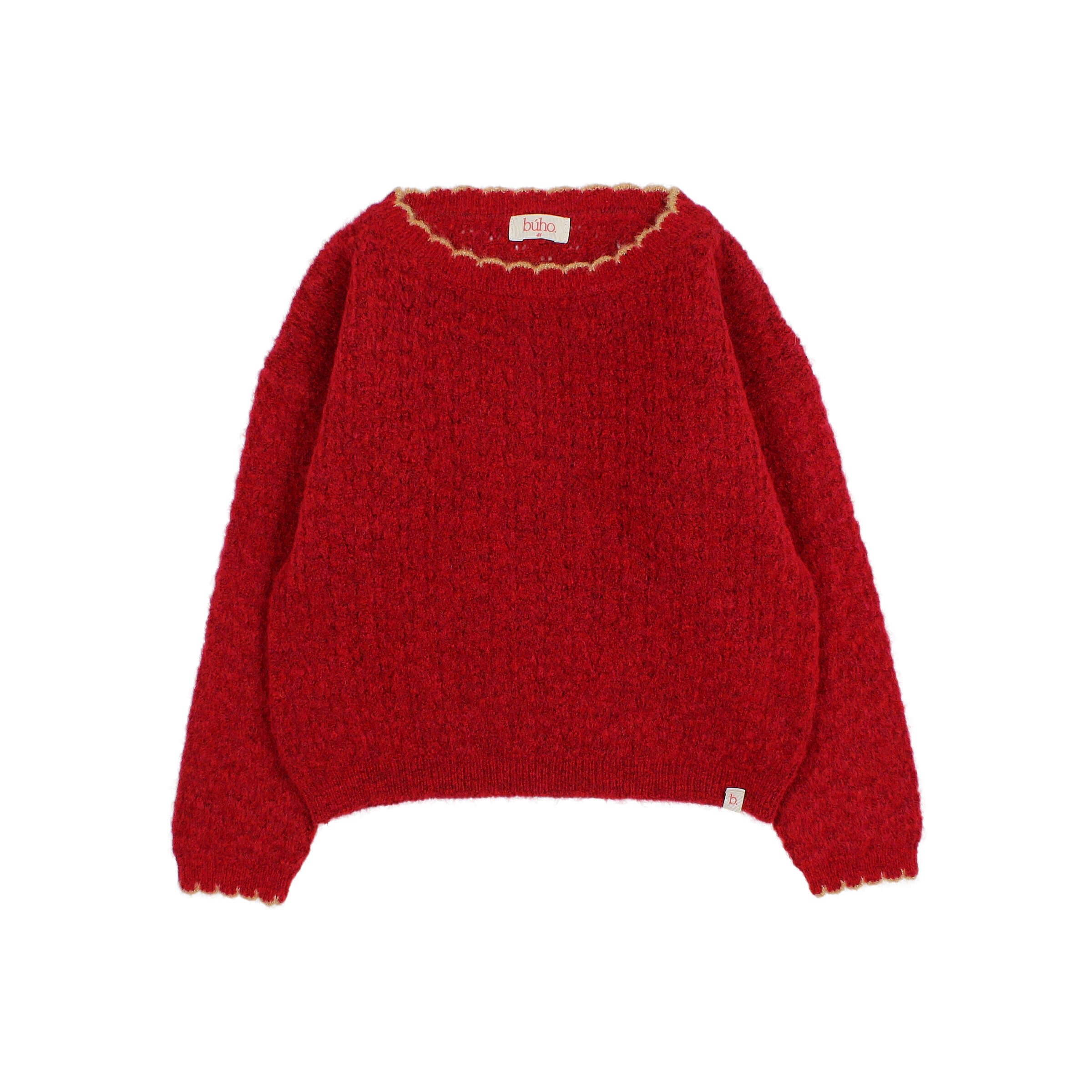 Buho Cherry Knit Sweater Set
