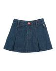 Buho Denim Pleat Skirt