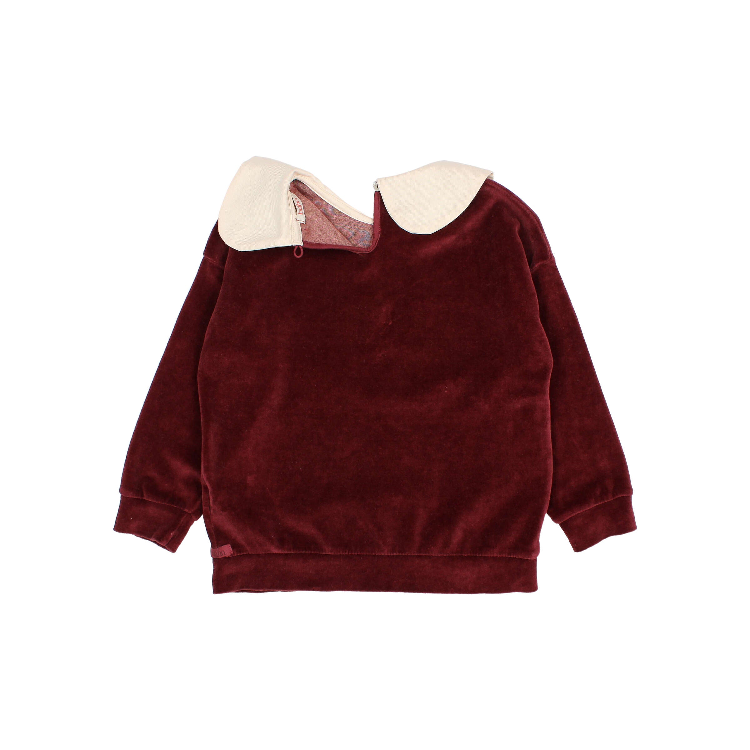 Buho Pomegranate Velvet Sweatshirt