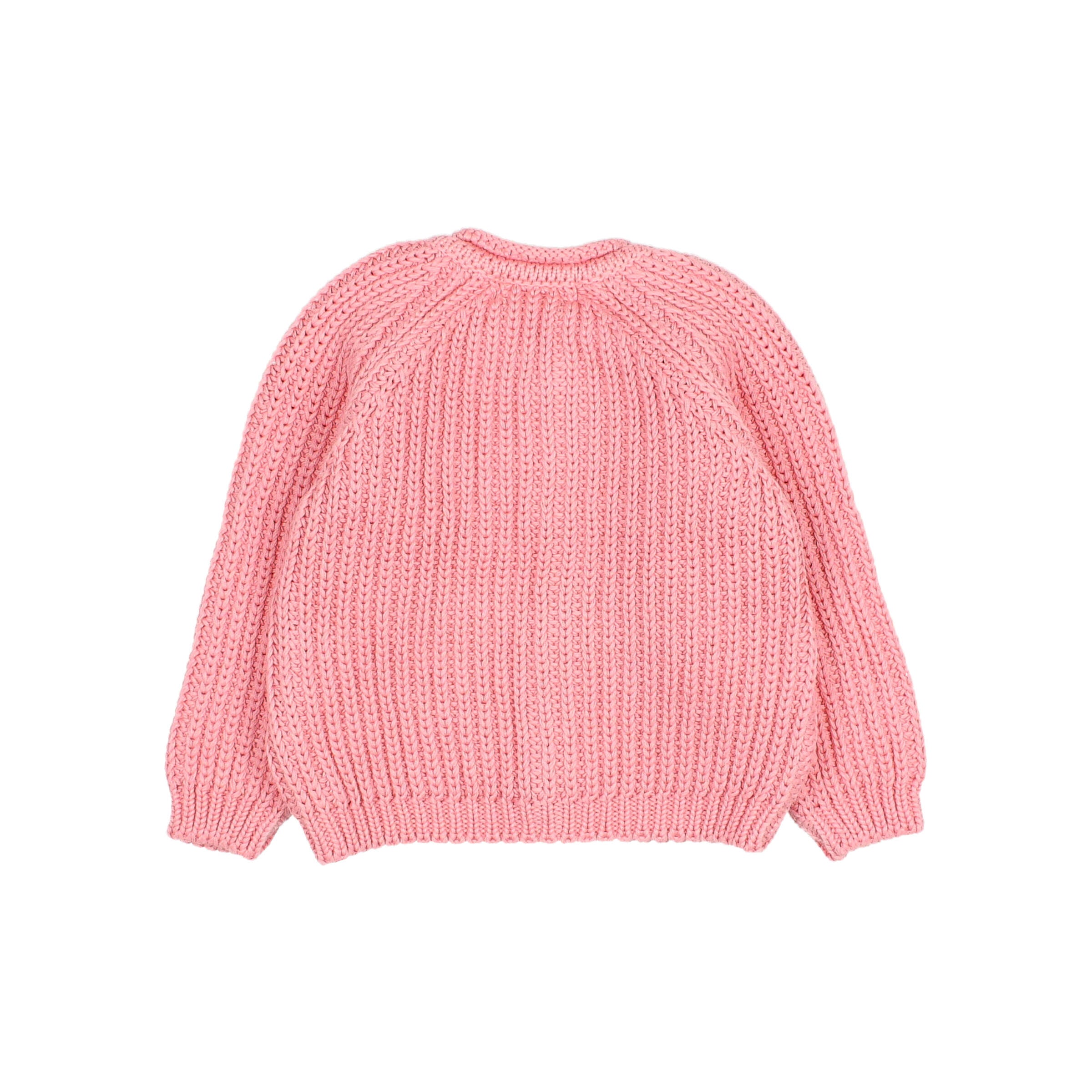 Buho Sugar Pink Button Down Cardigan Set