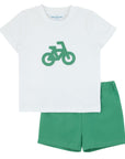Miss Mini Bikes & Bows Shorts Set