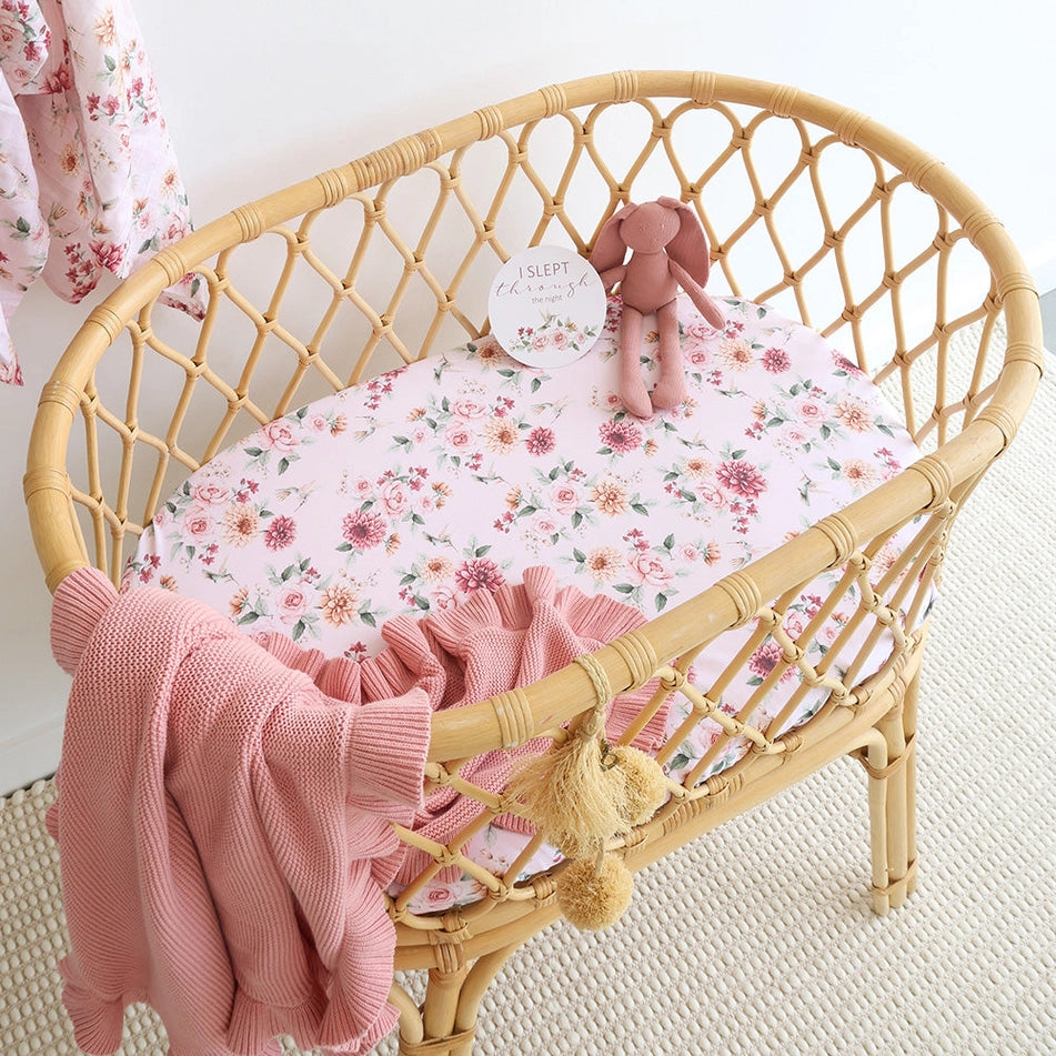 Snuggle Hunny Organic Bassinet Sheet / Change Pad Cover