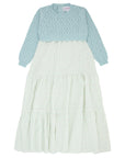 Miss Mini Pointelle Knit Shabbos Maxi