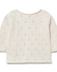 Li And  Me Cream Patterned Knit Full Set