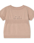 Li And  Me Candy Embroidered Knit Bloomer Set