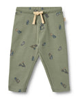 Wheat Green Cars Allover 2pc Set