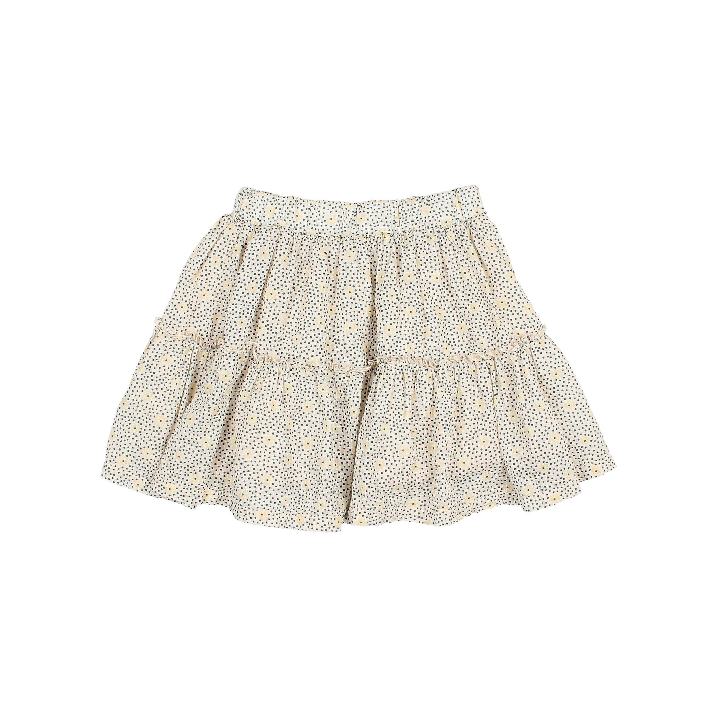Buho - Flower Dot Skirt Set
