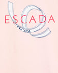 Escada Pink Short Sleeve Dress