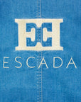 Escada Parisian Denim Waist Vest