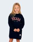 Escada Navy Sweatdress