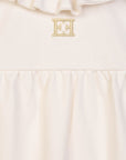 Escada White Baby Girl Romper