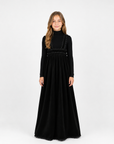 Ann Of Nan Ric Rac Trim Maxi Robe