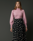 Zaikamoya Nancy Pink Flower Skirt