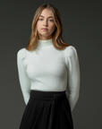 Zaikamoya Aurelie Ivory Sweater