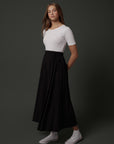 Zaikamoya Black Leslie Skirt