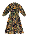 Zaikamoya Orange/Purple Jamie Dress