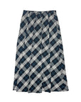 Zaikamoya Skylar Plaid Long Skirt