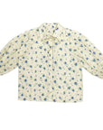 Zaikamoya Felicity Blue Flowers Blouse