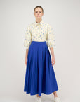 Zaikamoya Royal Blue Maya Skirt