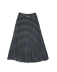 Zaikamoya Blue Geometric Pippa Skirt