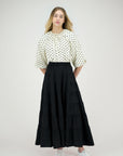 Zaikamoya Polka Dots Evita Blouse