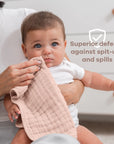 Comfy Cubs-Baby Burp Cloths 100% Muslin Cotton
