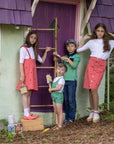 Miss Mini Bikes & Bows Skirt Set