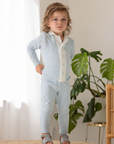 Miss Mini Pointelle Knit Boy Shabbos Set