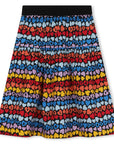 Sonia Rykiel Multi Heart Print Skirt