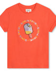 Sonia Rykiel Peach Short Sleeve T-Shirt