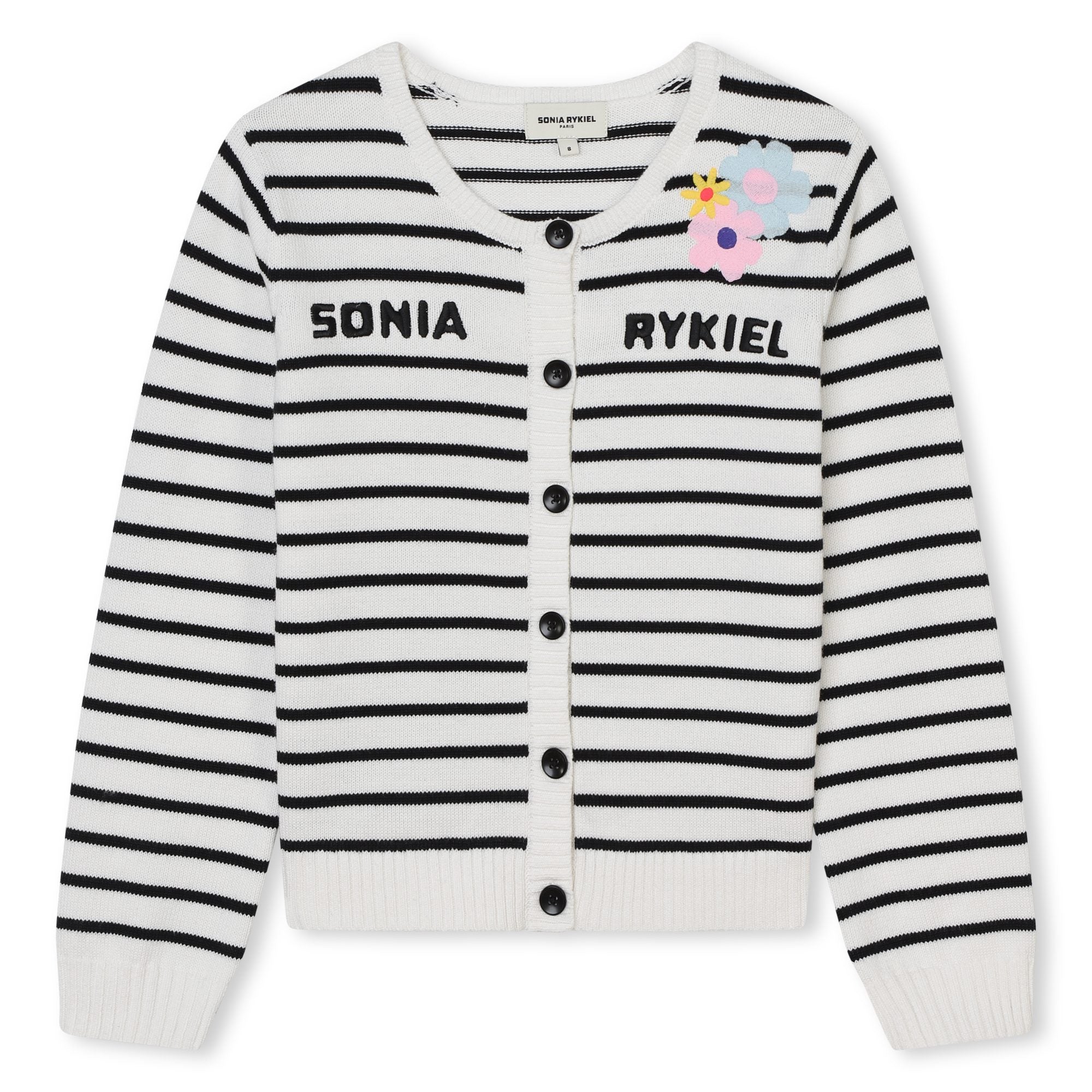 Sonia Rykiel White Knitted Cardigan