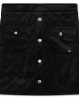 Sonia Rykiel Quilted Velour Skirt